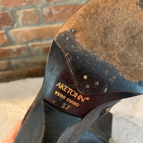 Aketohn Mid-Calf Boots - Size 37 (7) - Picture 12 of 12